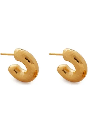 Monica Vinader Siren Muse chunky hoop earrings