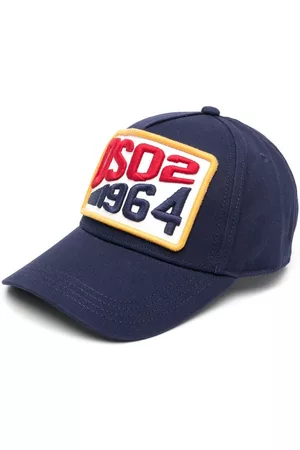 Dsquared2 Boys Caps - Logo-patch cotton cap