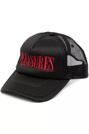 Pleasures Men Hats - Logo-embroidered trucker hat