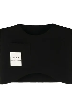 Onefifteen X ANOWHEREMAN logo-patch scarf