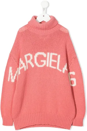 Maison Margiela Intarsia-knit roll-neck jumper