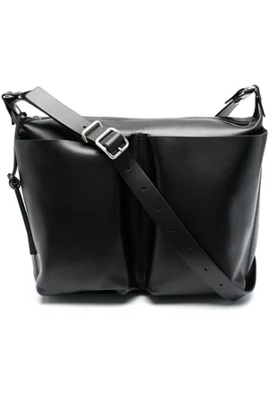 Jil Sander Pilot leather crossbody bag