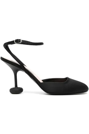 Stella McCartney 95 round-toe ankle-strap sandals