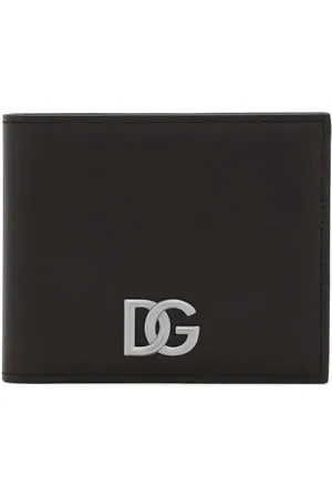 Dolce & Gabbana DG-logo leather bifold wallet