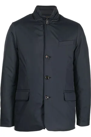 MOORER Single-breasted padded jacket