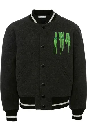 J.W.Anderson Logo-embroidered bomber jacket
