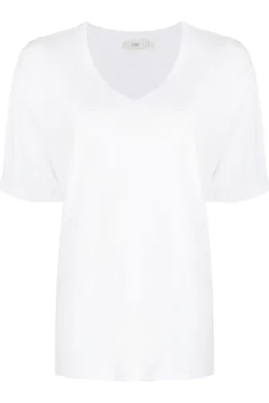 Closed V-neck organic cotton T-shirt