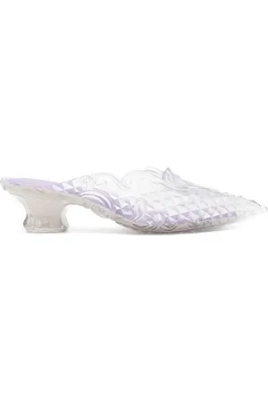 Y / PROJECT Melissa 60mm transparent mules