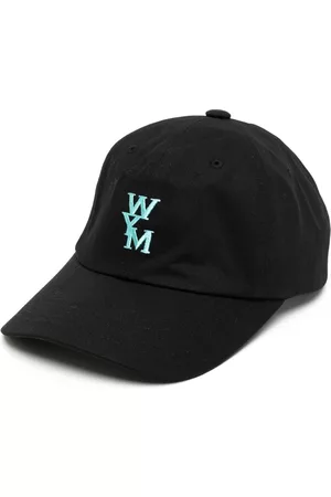 Wooyoungmi Men Caps - Logo-embroidered cotton cap
