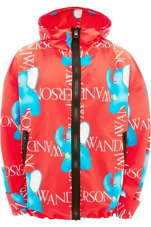 J.W.Anderson Logo-print hooded jacket