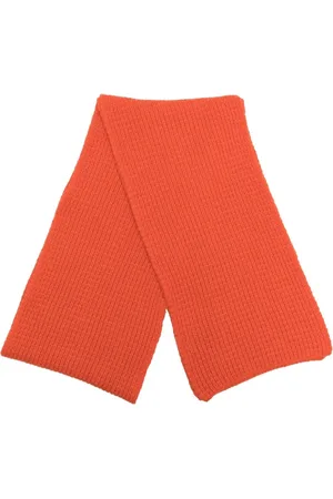 PRINGLE OF SCOTLAND Cashmere waffle-knit scarf