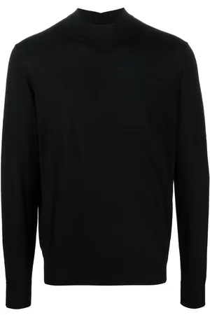 Giorgio Armani Mock-neck virgin wool jumper