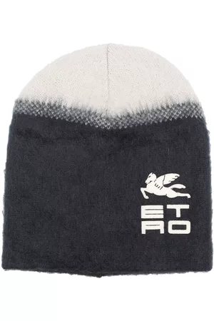 Etro Logo-print virgin-wool hat