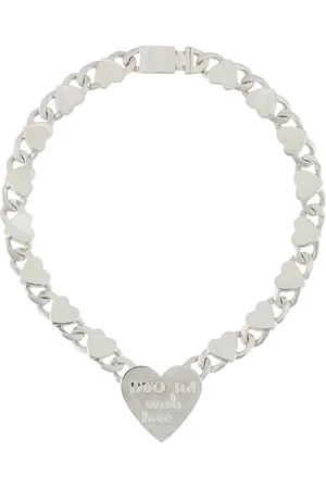 Natasha Zinko Hearts chain necklace