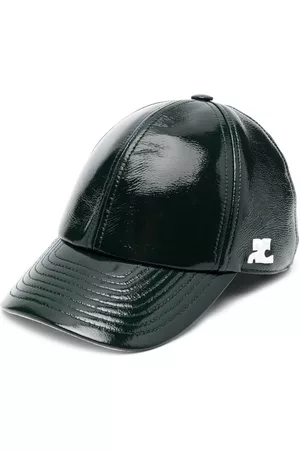 Courrèges Men Caps - High-shine baseball cap