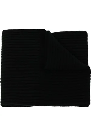 N.PEAL Ribbed-knit cashmere scarf