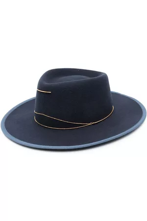 Van Palma Chain-detail fedora hat