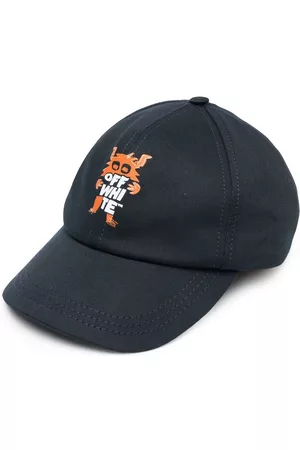 OFF-WHITE Boys Caps - Monster logo baseball cap