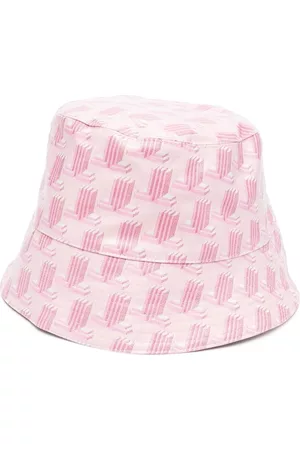 Lanvin Women Hats - Reversible geometric-jacquard bucket hat