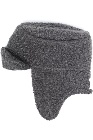 DOUUOD KIDS Fleece-texture ear-flap hat