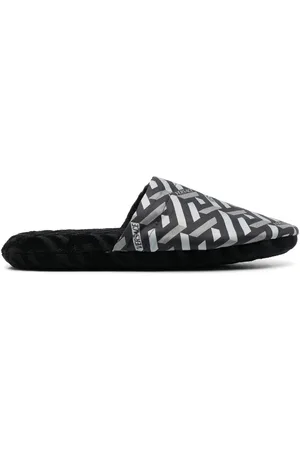 VERSACE La Greca lounge slippers