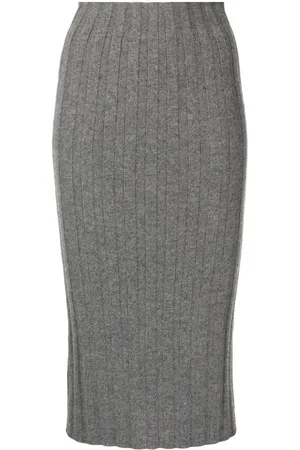 Cashmere In Love Lenny chunky-knit skirt