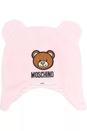 Moschino Beanies - Logo-embroidered beanie hat
