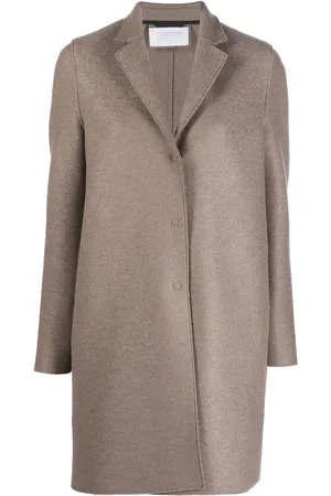 Harris Wharf London Single-breasted virgin wool coat