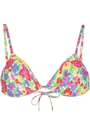 FAITHFULL THE BRAND Izzi floral-print bikini top