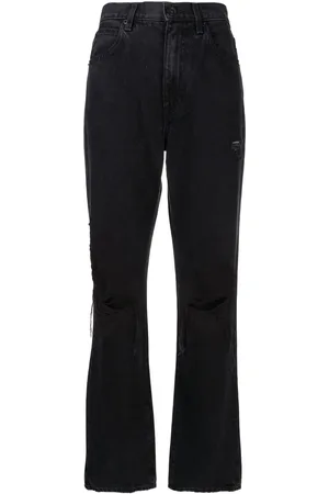 SLVRLAKE London ripped-detailed jeans