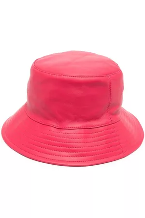 YVES SALOMON Tonal-stitching bucket hat