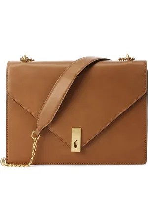 Ralph Lauren Logo-detail leather bag