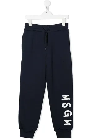 Msgm Logo-print drawstring track pants