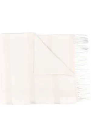 Totême Monogram-jacquard wool scarf