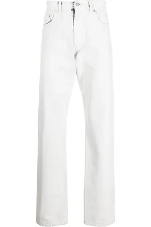 Maison Margiela Painted-design straight-leg jeans