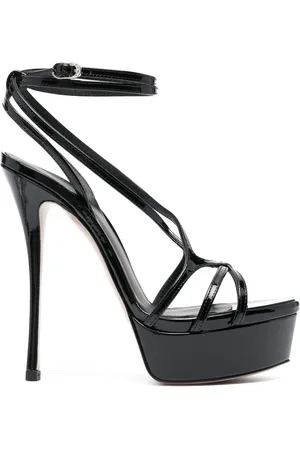 LE SILLA 150mm Belen patent leather sandals