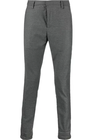 Dondup Virgin-wool tapered trousers