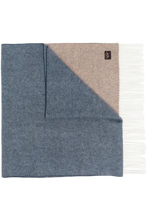 Paul & Shark Two-tone wool scarf