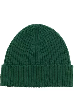 Lacoste Men Beanies - Chunky ribbed-knit beanie