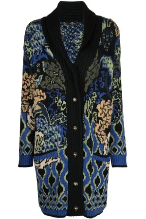 Etro Pattern-embroidered cardigan