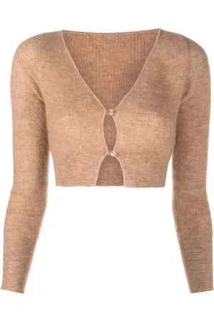 Jacquemus Le Cardigan Alzou cropped cardigan