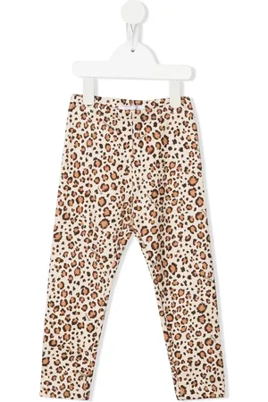 MONNALISA Animal print casual trousers