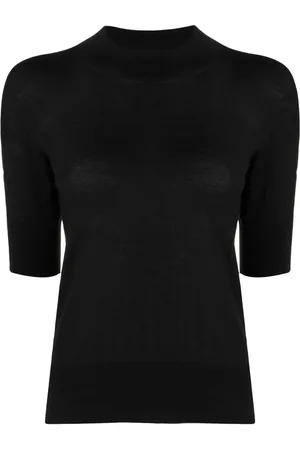 Jil Sander Short sleeve fine-knit top
