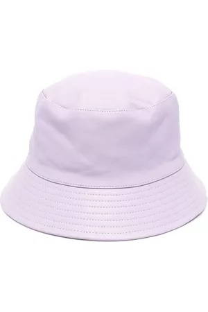 YVES SALOMON Tonal-stitching bucket hat