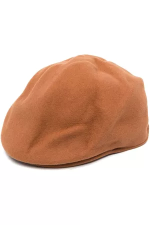 Comme des Garçons Boys Caps - Logo-embroidered baker-boy cap