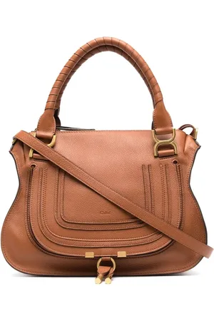 Chloé Marcie grained-leather tote bag