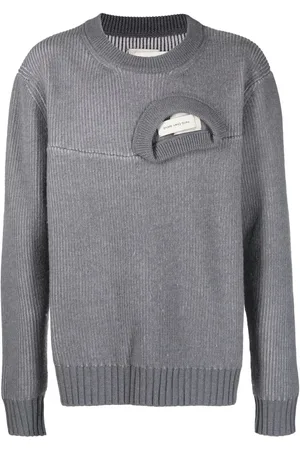Feng Chen Wang Deconstructed ribbed jumper