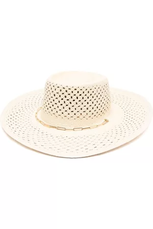 Van Palma Women Hats - Perforated-design sun hat