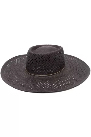 Van Palma Women Hats - Perforated wide-brim sun hat