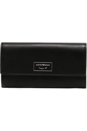 Emporio Armani Folding logo-stamp wallet